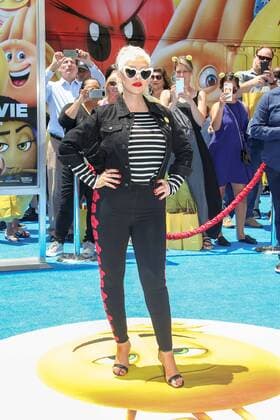 Christina Aguilera bei der The Emoji Movie Film Premiere am 23.07.2017 in Westwood, Los Angeles The Emoji Movie Film Premiere in Westwood, Los Angeles, 2017 