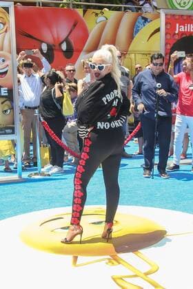 Christina Aguilera bei der The Emoji Movie Film Premiere am 23.07.2017 in Westwood, Los Angeles The Emoji Movie Film Premiere in Westwood, Los Angeles, 2017 