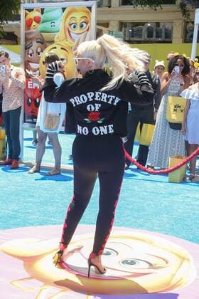 Christina Aguilera bei der The Emoji Movie Film Premiere am 23.07.2017 in Westwood, Los Angeles The Emoji Movie Film Premiere in Westwood, Los Angeles, 2017 