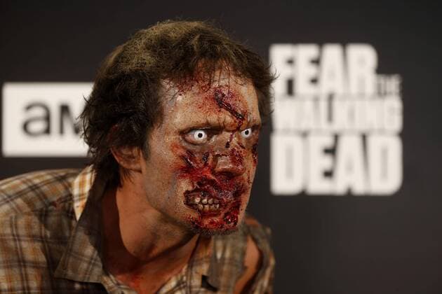 Themen der Woche Bilder des Tages An actor disguised as a zombie poses during the premiere of the second part of Fear The Walking Dead s third season in Madrid, Spain, 24 July 2017. PREMIER OF FEAR THE WALKING DEAD THIRD SEASON S SECOND PART IN MADRID !ACHTUNG: NUR REDAKTIONELLE NUTZUNG!  Copyright: xKikoxHuescax MAD004 20170724-636365258573104490