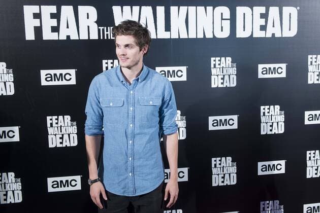 English actor Daniel Sharman attends to fan event of Fear The Walking Dead at Callao City Lights cinema in Madrid, July 24, 2017. Spain.  (20170724016)