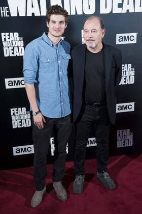 Panamanian actor Ruben Blades and english actor Daniel Sharman attends to fan event of Fear The Walking Dead at Callao City Lights cinema in Madrid, July 24, 2017. Spain.  (20170724018)