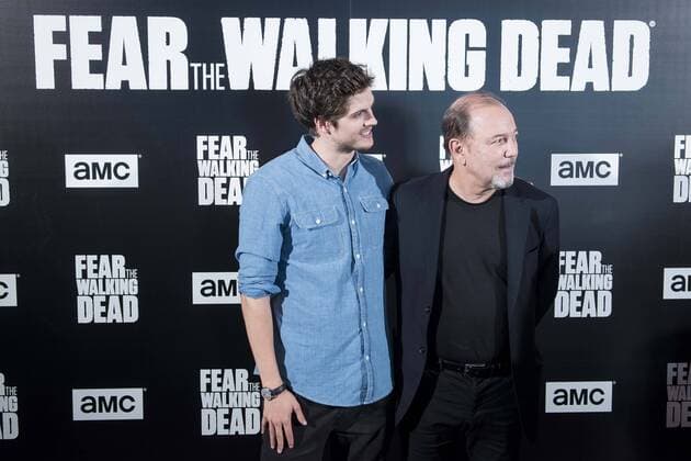 Panamanian actor Ruben Blades and english actor Daniel Sharman attends to fan event of Fear The Walking Dead at Callao City Lights cinema in Madrid, July 24, 2017. Spain.  (20170724019)