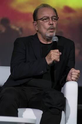 Panamanian actor Ruben Blades attends to fan event of Fear The Walking Dead at Callao City Lights cinema in Madrid, July 24, 2017. Spain.  (20170724036)