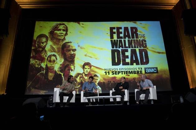 Panamanian actor Ruben Blades and english actor Daniel Sharman attends to fan event of Fear The Walking Dead at Callao City Lights cinema in Madrid, July 24, 2017. Spain.  (20170724038)