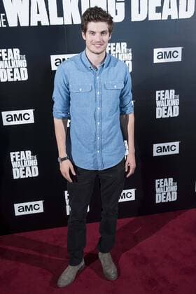 English actor Daniel Sharman attends to fan event of Fear The Walking Dead at Callao City Lights cinema in Madrid, July 24, 2017. Spain.  (20170724013)