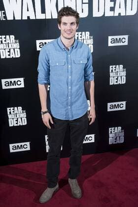 English actor Daniel Sharman attends to fan event of Fear The Walking Dead at Callao City Lights cinema in Madrid, July 24, 2017. Spain.  (20170724014)