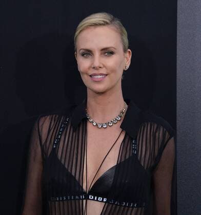 Cast member Charlize Theron attends the premiere of the motion picture spy thriller Atomic Blonde at The Theatre at the Ace Hotel in downtown Los Angeles on July 24, 2017. Storyline: An undercover MI6 agent is sent to Berlin during the Cold War to investigate the murder of a fellow agent and recover a missing list of double agents.  LAP2107072417 JIMxRUYMEN