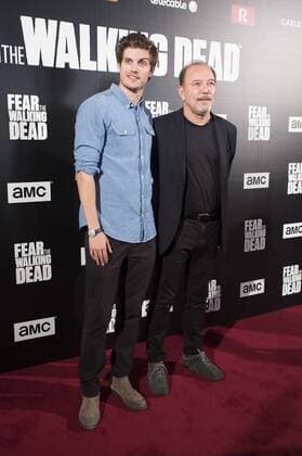 Daniel Sharman und Ruben Blades beim Fan-Event zur AMC TV-Serie Fear the Walking Dead im Cine Callao. Madrid, 24.07.2017 Daniel Sharman, Ruben Blades  Foto:xDyDxFotografosx xFuturexImage