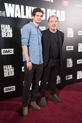 Daniel Sharman und Ruben Blades beim Fan-Event zur AMC TV-Serie Fear the Walking Dead im Cine Callao. Madrid, 24.07.2017 Daniel Sharman, Ruben Blades  Foto:xDyDxFotografosx xFuturexImage