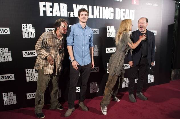 Daniel Sharman und Ruben Blades beim Fan-Event zur AMC TV-Serie Fear the Walking Dead im Cine Callao. Madrid, 24.07.2017 Daniel Sharman, Ruben Blades  Foto:xDyDxFotografosx xFuturexImage