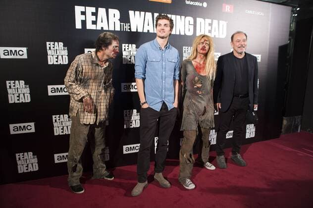 Daniel Sharman und Ruben Blades beim Fan-Event zur AMC TV-Serie Fear the Walking Dead im Cine Callao. Madrid, 24.07.2017 Daniel Sharman, Ruben Blades  Foto:xDyDxFotografosx xFuturexImage