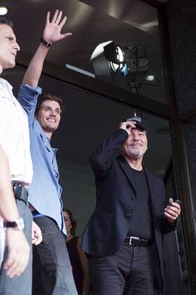 Daniel Sharman und Ruben Blades beim Fan-Event zur AMC TV-Serie Fear the Walking Dead im Cine Callao. Madrid, 24.07.2017 Daniel Sharman, Ruben Blades  Foto:xDyDxFotografosx xFuturexImage
