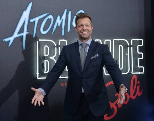 Director David Leitch attends the premiere of his new motion picture spy thriller Atomic Blonde at The Theatre at the Ace Hotel in downtown Los Angeles on July 24, 2017. Storyline: An undercover MI6 agent is sent to Berlin during the Cold War to investigate the murder of a fellow agent and recover a missing list of double agents.  LAP2107072418 JIMxRUYMEN
