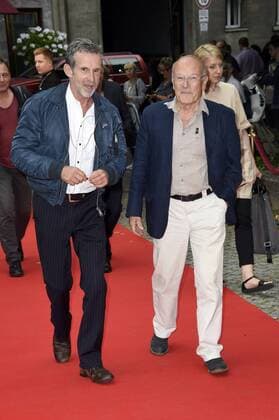 Ulrich Matthes und Volker Schlöndorff bei der Premiere des Kinofilms The Party im Delphi Filmpalast. Berlin, 24.07.2017 Foto:xF.xKernx xFuturexImage
