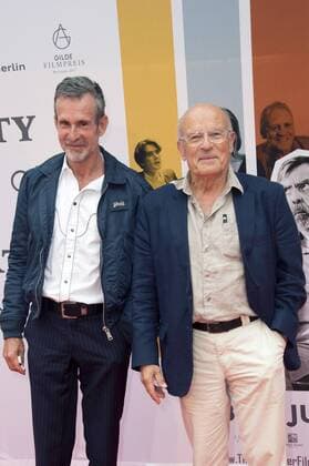 Ulrich Matthes und Volker Schlöndorff bei der Premiere des Kinofilms The Party im Delphi Filmpalast. Berlin, 24.07.2017 Foto:xF.xKernx xFuturexImage