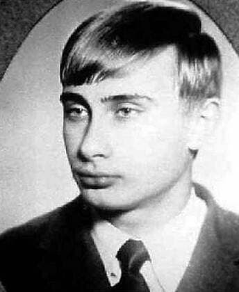 Vladimir Putin in childhood. Photo: meridian.in.ua RussianxArchives  !AUFNAHMEDATUM GESCHÄTZT!