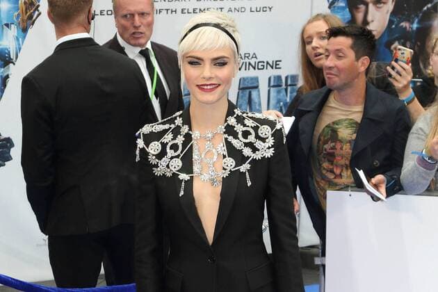 Cara Delevingne bei der Valerian And The City Of A Thousand Planets Film Premiere am 24.07.2017 in London Valerian And The City Of A Thousand Planets World Premiere in Hollywood, London, 2017 