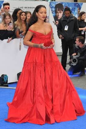 Valerian And The City Of A Thousand Planets European Premiere London, UK. 240717. Rihanna at the Valerian And The City Of A Thousand Planets European film premiere held at Cineworld Empire cinema, Leicester Square. 25 July 2017. LMK315-MB340-250717 