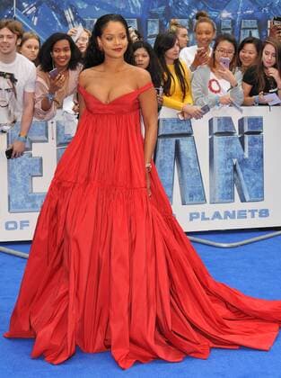 Valerian And The City Of A Thousand Planets European Premiere London, UK. 240717. Rihanna at the Valerian And The City Of A Thousand Planets European film premiere held at Cineworld Empire cinema, Leicester Square. 25 July 2017. LMK315-MB340-250717 