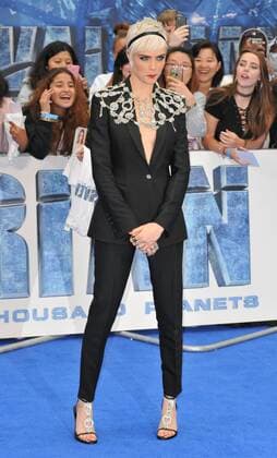 Valerian And The City Of A Thousand Planets European Premiere London, UK. 240717. Cara Delevingne at the Valerian And The City Of A Thousand Planets European film premiere held at Cineworld Empire cinema, Leicester Square. 25 July 2017. LMK315-MB340-250717 