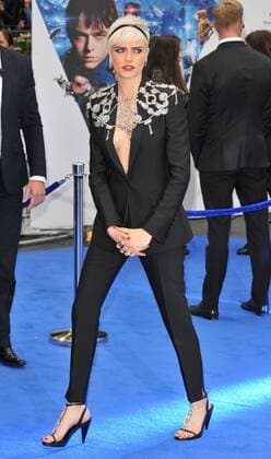 Valerian And The City Of A Thousand Planets European Premiere London, UK. 240717. Cara Delevingne at the Valerian And The City Of A Thousand Planets European film premiere held at Cineworld Empire cinema, Leicester Square. 25 July 2017. LMK315-MB340-250717 