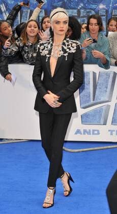 Valerian And The City Of A Thousand Planets European Premiere London, UK. 240717. Cara Delevingne at the Valerian And The City Of A Thousand Planets European film premiere held at Cineworld Empire cinema, Leicester Square. 25 July 2017. LMK315-MB340-250717 