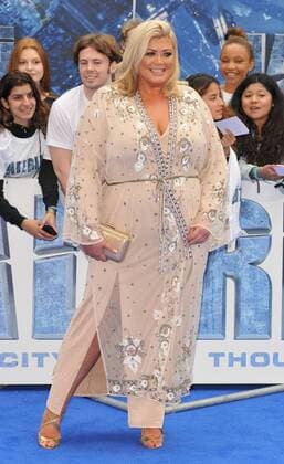 Valerian And The City Of A Thousand Planets European Premiere London, UK. 240717. Gemma Collins at the Valerian And The City Of A Thousand Planets European film premiere held at Cineworld Empire cinema, Leicester Square. 25 July 2017. LMK315-MB340-250717 