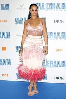 Valerian Premiere in Paris 219623 Patrice Falour Starface 2017-07-25 Paris France Premiere du film Valerian . Fenty, Robyn Rihanna ( Rihanna )  Copyright: xPatricexFalourx STAR_219623_014