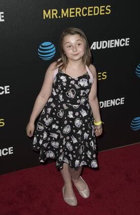 July 25, 2017 - Beverly Hills, California, U.S - Maddie Dixon-Poirier The cast of AT&T AUDIENCE Networks Ã’Mr. MercedesO, adapted from the original novel by Stephen King, walked the red carpet before viewing this year s screening at the Beverly Hilton Garden. The dramatic series follows a serial killer as he taunts a retired police detective leading the ex-cop to undertake a private investigation before the killer can strike again. The dramatic suspense thriller is set to premiere on the Audience Network on August 9, 2017. Beverly Hills U.S. - ZUMAb102 20170725_zaf_b102_002 Copyright: xDavidxBrox