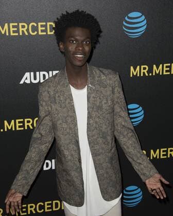 July 25, 2017 - Beverly Hills, California, U.S - Tim Johnson Jr. The cast of AT&T AUDIENCE Networks Ã’Mr. MercedesO, adapted from the original novel by Stephen King, walked the red carpet before viewing this year s screening at the Beverly Hilton Garden. The dramatic series follows a serial killer as he taunts a retired police detective leading the ex-cop to undertake a private investigation before the killer can strike again. The dramatic suspense thriller is set to premiere on the Audience Network on August 9, 2017. Beverly Hills U.S. - ZUMAb102 20170725_zaf_b102_007 Copyright: xDavidxBrox