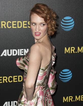 July 25, 2017 - Beverly Hills, California, U.S - Brenda Wool The cast of AT&T AUDIENCE Networks Ã’Mr. MercedesO, adapted from the original novel by Stephen King, walked the red carpet before viewing this year s screening at the Beverly Hilton Garden. The dramatic series follows a serial killer as he taunts a retired police detective leading the ex-cop to undertake a private investigation before the killer can strike again. The dramatic suspense thriller is set to premiere on the Audience Network on August 9, 2017. Beverly Hills U.S. - ZUMAb102 20170725_zaf_b102_020 Copyright: xDavidxBrox
