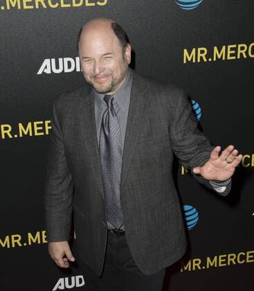 July 25, 2017 - Beverly Hills, California, U.S - Jason Alexander The cast of AT&T AUDIENCE Networks Ã’Mr. MercedesO, adapted from the original novel by Stephen King, walked the red carpet before viewing this year s screening at the Beverly Hilton Garden. The dramatic series follows a serial killer as he taunts a retired police detective leading the ex-cop to undertake a private investigation before the killer can strike again. The dramatic suspense thriller is set to premiere on the Audience Network on August 9, 2017. Beverly Hills U.S. - ZUMAb102 20170725_zaf_b102_041 Copyright: xDavidxBrox