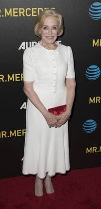 July 25, 2017 - Beverly Hills, California, U.S - Holland Taylor The cast of AT&T AUDIENCE Networks Ã’Mr. MercedesO, adapted from the original novel by Stephen King, walked the red carpet before viewing this year s screening at the Beverly Hilton Garden. The dramatic series follows a serial killer as he taunts a retired police detective leading the ex-cop to undertake a private investigation before the killer can strike again. The dramatic suspense thriller is set to premiere on the Audience Network on August 9, 2017. Beverly Hills U.S. - ZUMAb102 20170725_zaf_b102_068 Copyright: xDavidxBrox