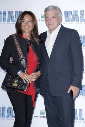 Premiere de Valerian et la Cite des mille planetes a la cite du Cinema. Pictures: Laurent Guerin E Press Photo. Katia Toledano;Sidney Toledano Paris France  535753