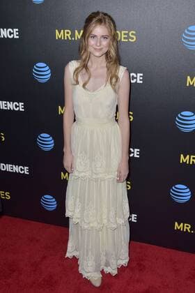 Justine Lupe beim Screening der AT&T Audience Network TV-Serie Mr. Mercedes im Beverly Hilton Hotel. Beverly Hills, 25.07.2015 Foto:xD.xStarbuckx xFuturexImage