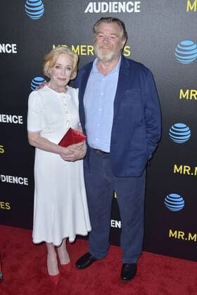 Holland Taylor und Brendan Gleeson beim Screening der AT&T Audience Network TV-Serie Mr. Mercedes im Beverly Hilton Hotel. Beverly Hills, 25.07.2015 Foto:xD.xStarbuckx xFuturexImage