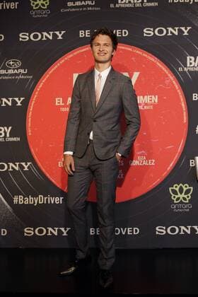 The US actor Ansel Elgort poses at his arrival to the red carpet of the movie Baby Driver in Mexico City, Mexico, on 26 July 2017. Red carpet of the movie Baby Driver !ACHTUNG: NUR REDAKTIONELLE NUTZUNG!  Copyright: xSASHENKAxGUTIÉRREZx MEX25 20170727-636367278222644882