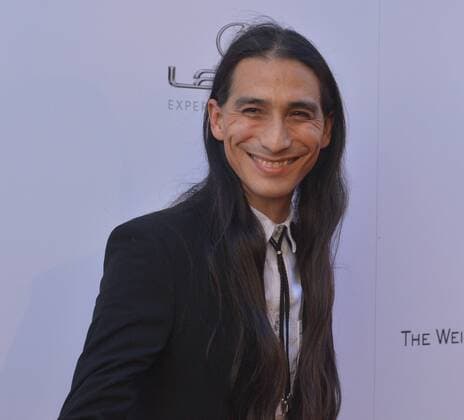 Cast member Tokala Clifford attends the premiere of the motion picture crime thriller Wind River at The Theatre at Ace Hotel in downtown Los Angeles on July 26, 2017. Storyline: An FBI agent teams with a town s veteran game tracker to investigate a murder that occurred on a Native American reservation.  LAP2017072647 JIMxRUYMEN