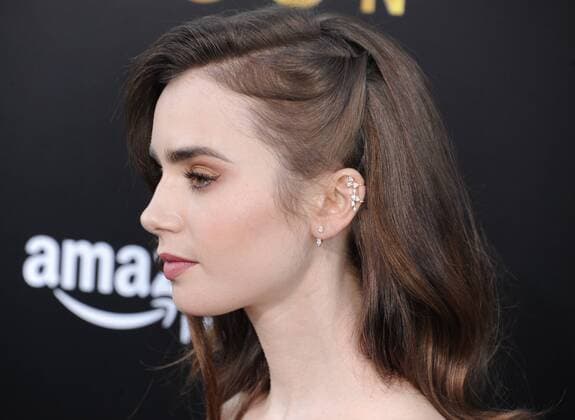 July 27, 2017 - Hollywood, California, U.S. - Lily Collins attends The Los Angeles Premiere of The Last Tycoon held at the Harmony Gold Theater in Los Angeles, California on July 27, 2017. 2017. Hollywood U.S. - ZUMAl86_ 20170727_zaf_l86_097 Copyright: xDavexLongendykex
