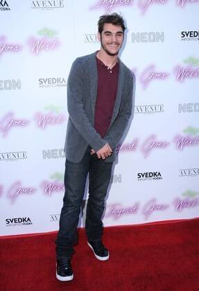 July 27, 2017 - Hollywood, CA, U.S. - 27 July 2017 - Hollywood, California - RJ Mitte. Ingrid Goes West LA Premiere presented by SVEDKA held at ArcLight Hollywood in Hollywood. Photo Credit: AdMedia Hollywood U.S. - ZUMAa123 20170727_zaa_a123_192 Copyright: xBirdiexThompsonx