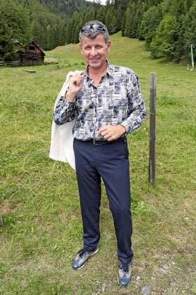 ORF Wenn die Musi spielt . Sänger Semino Rossi am Rande des Künstlertreffs zum Musik Open Air Wenn die Musi spielt am 28.07.2017 auf dem Festgelände in Bad Kleinkirchheim.