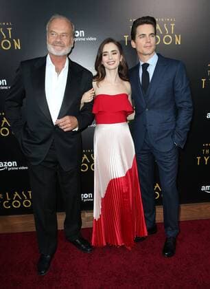 July 27, 2017 - West Hollywood, U.S. - 28 July 2017 - West Hollywood, California - Kelsey Grammer, Lily Collins, Matt Bomer. The Last Tycoon Los Angeles Premiere held at at Harmony Gold Theatre. Photo Credit: AdMedia West Hollywood U.S. - ZUMAa123 20170727_zaa_a123_659 Copyright: xF.xSadoux