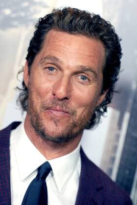 Matthew McConaughey arrive on the red carpet at The Dark Tower New York Premiere on July 31, 2017 in New York City.  NYP20170731188 DENNISxVANxTINE
