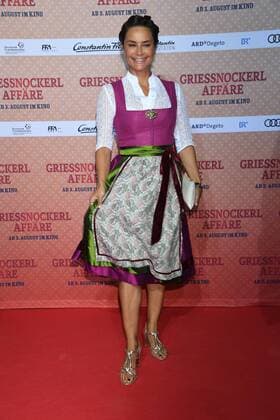 Gitta Saxx Premiere Grießnockerlaffäre Mathäser Filmpalast Kino, Fernsehen München 01. August 2017