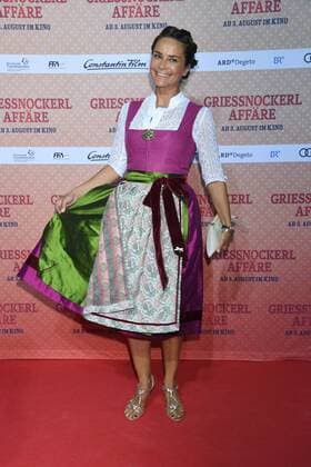 Gitta Saxx Premiere Grießnockerlaffäre Mathäser Filmpalast Kino, Fernsehen München 01. August 2017