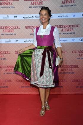 Gitta Saxx Premiere Grießnockerlaffäre Mathäser Filmpalast Kino, Fernsehen München 01. August 2017