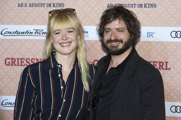 Daniel Christiansen mit Gattin bei der Premiere des Kinofilms Griessnockerlaffäre im Mathäser Filmpalast. München, 01.08.2017 Foto:xN.xKolinzx xFuturexImage