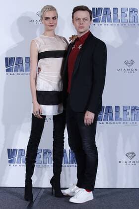 August 2, 2017 - EUM20170802ESP06.JPG.CIUDAD DE MEXICO CinemaCine-Valerian.- La actriz britanica y actor estadounidense, Cara Delevingne y Dane DeHaan, respectivamente, en la conferencia de prensa para presentar el filme Valerian y la ciudad de los mil planetas , 2 de agosto de 2017, de la cual forman parte. Foto: Agencia EL UNIVERSALAgustin SalinasJMA  - ZUMAu78_ 20170802_zaf_u78_014 Copyright: xElxUniversalx