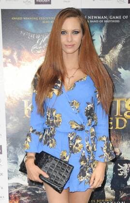 English actress Jessica Jane Stafford attends the Knights Of The Damned Premiere at the Prince Charles Cinema on Leicester Square in London. AUGUST 2nd 2017  TSTx171725